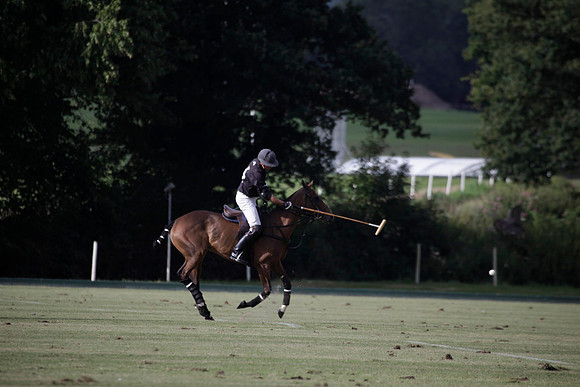 Summit v Combe Place in a West Sussex Cup polo match played on River at Cowdray Park Polo Club on Tuesday 21 August 2012