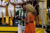 Presentation at the Veuve Clicquot Gold Cup 2014