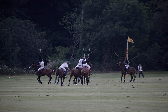 Summit v Combe Place in a West Sussex Cup polo match played on River at Cowdray Park Polo Club on Tuesday 21 August 2012