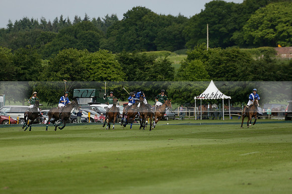 Maiz Dulce v Ghost Chilli in the Easebourne Cup final Polo match 2013.06.09