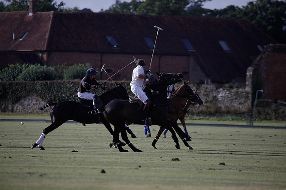 Summit v Combe Place in a West Sussex Cup polo match played on River at Cowdray Park Polo Club on Tuesday 21 August 2012