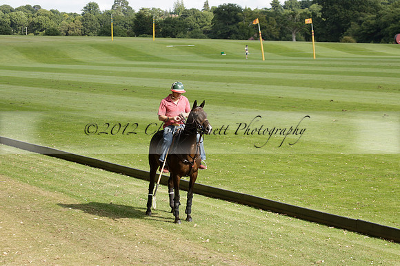Pandas (white) v Home Farm (navy) in a Park House West Sussex Cup Polo match on Brooksfield at Cowdray Park Polo Club on Friday 30 August 2013. 2013.08.30 www.polopictures.co.uk