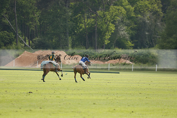 Maiz Dulce v Ghost Chilli in the Easebourne Cup final Polo match 2013.06.09