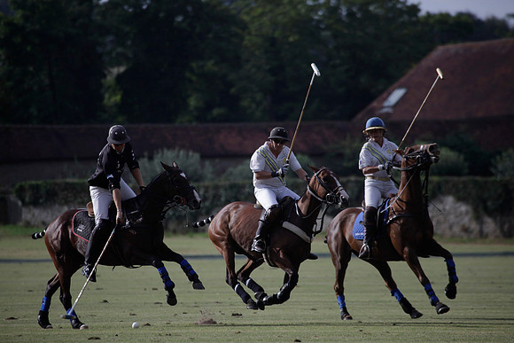 Summit v Combe Place in a West Sussex Cup polo match played on River at Cowdray Park Polo Club on Tuesday 21 August 2012