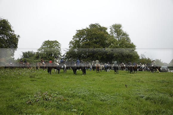 Devon & Somerset Stag Hounds meet at Liscombe on Saturday 12 October 2013 2013.10.12 www.polopictures.co.uk