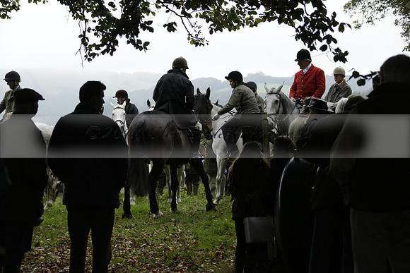 Devon & Somerset Stag Hounds meet at Liscombe on Saturday 12 October 2013 2013.10.12 www.polopictures.co.uk