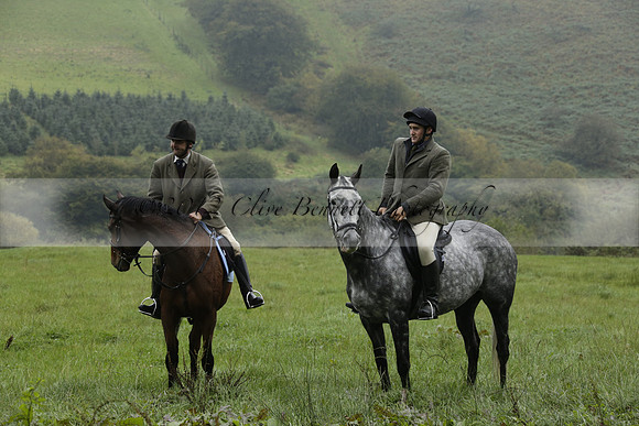 Devon & Somerset Stag Hounds meet at Liscombe on Saturday 12 October 2013 2013.10.12 www.polopictures.co.uk