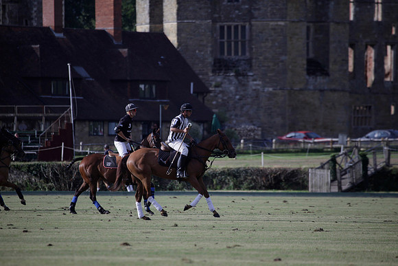 Summit v Combe Place in a West Sussex Cup polo match played on River at Cowdray Park Polo Club on Tuesday 21 August 2012