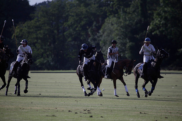 Summit v Combe Place in a West Sussex Cup polo match played on River at Cowdray Park Polo Club on Tuesday 21 August 2012