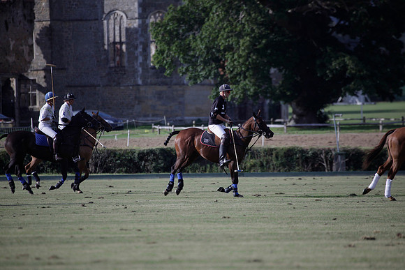 Summit v Combe Place in a West Sussex Cup polo match played on River at Cowdray Park Polo Club on Tuesday 21 August 2012