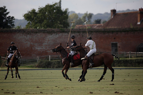 Summit v Combe Place in a West Sussex Cup polo match played on River at Cowdray Park Polo Club on Tuesday 21 August 2012