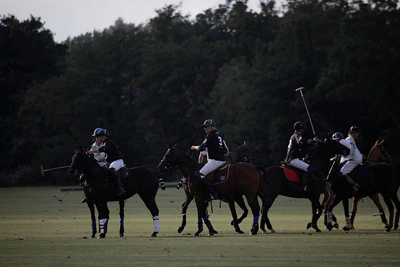 Summit v Combe Place in a West Sussex Cup polo match played on River at Cowdray Park Polo Club on Tuesday 21 August 2012