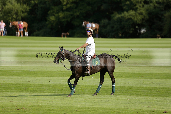 Pandas (white) v Home Farm (navy) in a Park House West Sussex Cup Polo match on Brooksfield at Cowdray Park Polo Club on Friday 30 August 2013. 2013.08.30 www.polopictures.co.uk