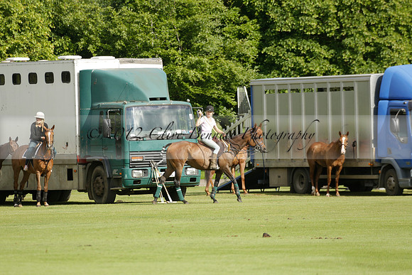 Maiz Dulce v Ghost Chilli in the Easebourne Cup final Polo match 2013.06.09