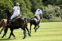 Pandas (white) v Home Farm (navy) in a Park House West Sussex Cup Polo match on Brooksfield at Cowdray Park Polo Club on Friday 30 August 2013. 2013.08.30 www.polopictures.co.uk