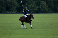 Ghost Chilli (blue) v Somerton (pale blue) in a Lodsworth 4 Goal polo match played on Sunday 25 August 2013 at Cowdray Park Polo Club on Brooksfield. 2013.10.12 www.polopictures.co.uk