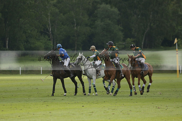 Maiz Dulce v Ghost Chilli in the Easebourne Cup final Polo match 2013.06.09