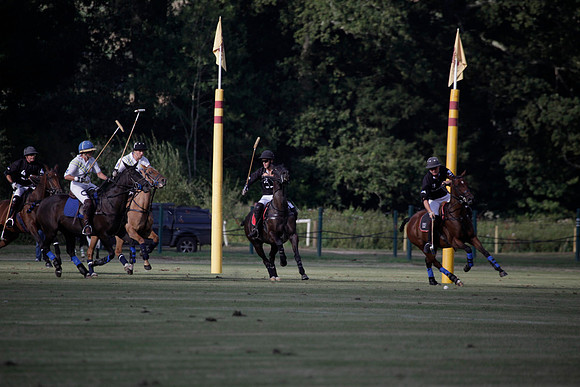 Summit v Combe Place in a West Sussex Cup polo match played on River at Cowdray Park Polo Club on Tuesday 21 August 2012