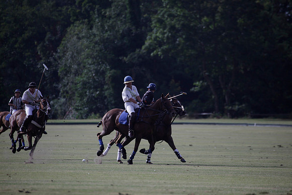 Summit v Combe Place in a West Sussex Cup polo match played on River at Cowdray Park Polo Club on Tuesday 21 August 2012