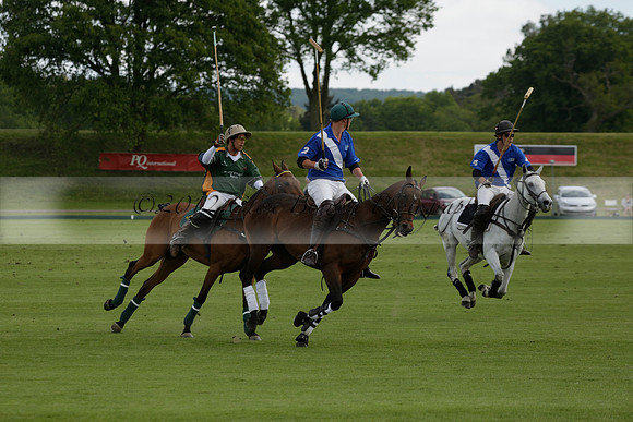 Maiz Dulce v Ghost Chilli in the Easebourne Cup final Polo match 2013.06.09
