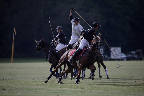 Summit v Combe Place in a West Sussex Cup polo match played on River at Cowdray Park Polo Club on Tuesday 21 August 2012