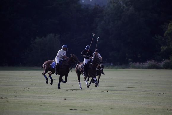 Summit v Combe Place in a West Sussex Cup polo match played on River at Cowdray Park Polo Club on Tuesday 21 August 2012