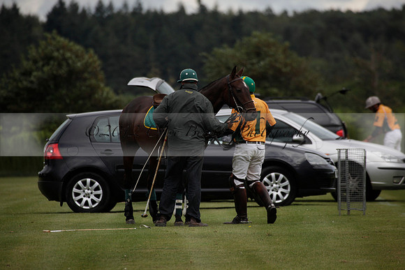 Maiz Dulce v Broadoak Farm in an Autumn Cup polo match played at Cowdray Park Polo Club on Wednesday 12 September 2012 on Ambersham 3.