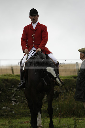 Devon & Somerset Staghounds meet at Larkbarrow Corner. North Devon. 2013.10.18 www.polopictures.co.uk