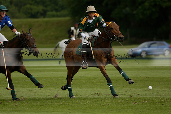 Maiz Dulce v Ghost Chilli in the Easebourne Cup final Polo match 2013.06.09