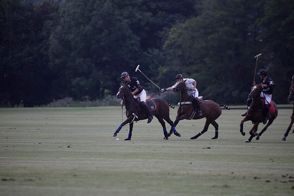 Summit v Combe Place in a West Sussex Cup polo match played on River at Cowdray Park Polo Club on Tuesday 21 August 2012