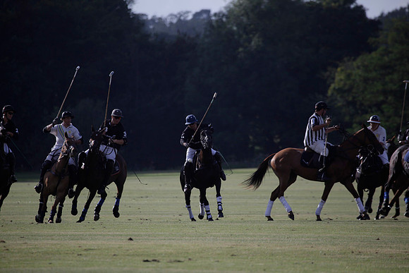 Summit v Combe Place in a West Sussex Cup polo match played on River at Cowdray Park Polo Club on Tuesday 21 August 2012