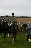 Devon & Somerset Staghounds meet at Larkbarrow Corner. North Devon. 2013.10.18 www.polopictures.co.uk