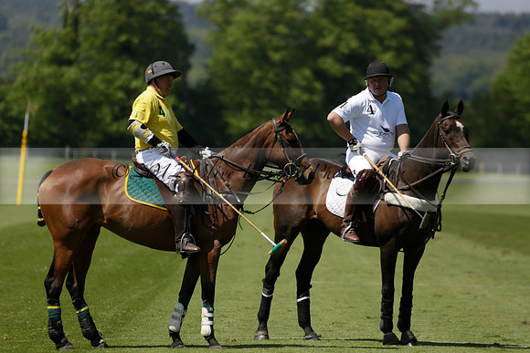 Maiz Dulce v Pluma Negra in a Jubilee 6 Goal Polo match 2013.05.27