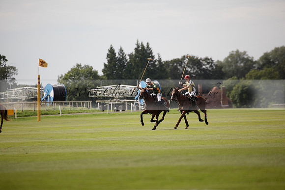 Maiz Dulce v Combe in a Brecknock Cup polo match played on Ambersham 2 at Cowdray Park Polo Club on Friday 17 August 2012