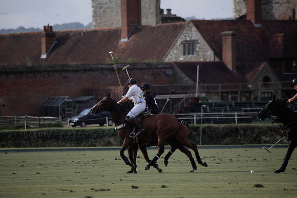 Summit v Combe Place in a West Sussex Cup polo match played on River at Cowdray Park Polo Club on Tuesday 21 August 2012