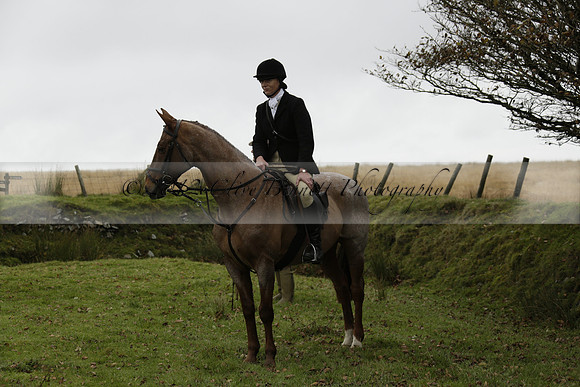 Devon & Somerset Staghounds meet at Larkbarrow Corner. North Devon. 2013.10.18 www.polopictures.co.uk