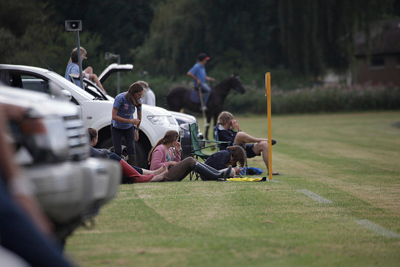 Summit v Combe Place in a West Sussex Cup polo match played on River at Cowdray Park Polo Club on Tuesday 21 August 2012