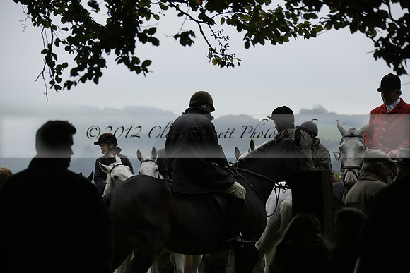 Devon & Somerset Stag Hounds meet at Liscombe on Saturday 12 October 2013 2013.10.12 www.polopictures.co.uk