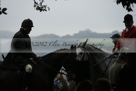 Devon & Somerset Stag Hounds meet at Liscombe on Saturday 12 October 2013 2013.10.12 www.polopictures.co.uk
