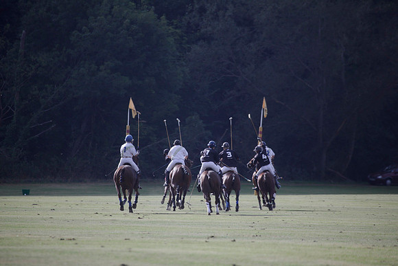 Summit v Combe Place in a West Sussex Cup polo match played on River at Cowdray Park Polo Club on Tuesday 21 August 2012