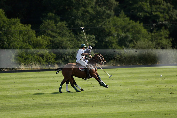 Pandas (white) v Home Farm (navy) in a Park House West Sussex Cup Polo match on Brooksfield at Cowdray Park Polo Club on Friday 30 August 2013. 2013.08.30 www.polopictures.co.uk