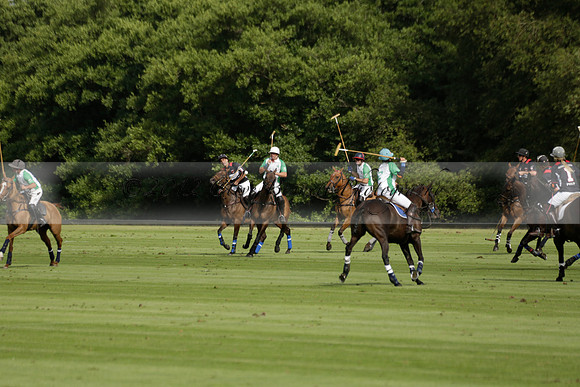 Jaeger Le Coultre (black)  v Wairakei Pastoral (white) in a Jaeger Le Coultre Holden White Cup polo match played on 29 July 2013 at Cowdray Park Polo Club on Brooksfieldwww.polopictures.co.uk