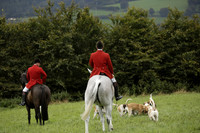 Devon & Somerset Stag Hounds meet at Hillhead Cross on Monday 14 October 2013. 2013.10.14 www.polopictures.co.uk