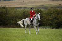 Devon & Somerset Stag Hounds meet at Hillhead Cross on Monday 14 October 2013. 2013.10.14 www.polopictures.co.uk