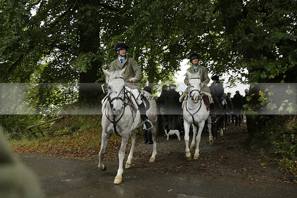 Devon & Somerset Stag Hounds meet at Liscombe on Saturday 12 October 2013 2013.10.12 www.polopictures.co.uk