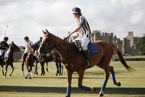 Summit v Combe Place in a West Sussex Cup polo match played on River at Cowdray Park Polo Club on Tuesday 21 August 2012