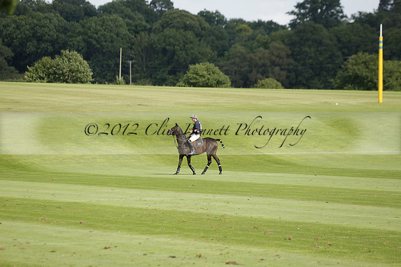 Pandas (white) v Home Farm (navy) in a Park House West Sussex Cup Polo match on Brooksfield at Cowdray Park Polo Club on Friday 30 August 2013. 2013.08.30 www.polopictures.co.uk