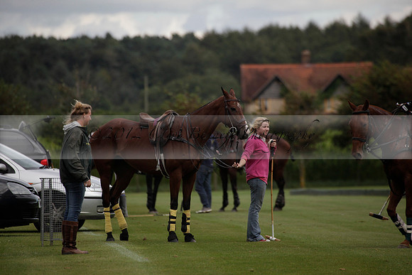 Maiz Dulce v Broadoak Farm in an Autumn Cup polo match played at Cowdray Park Polo Club on Wednesday 12 September 2012 on Ambersham 3.
