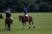 Ghost Chilli (blue) v Somerton (pale blue) in a Lodsworth 4 Goal polo match played on Sunday 25 August 2013 at Cowdray Park Polo Club on Brooksfield. 2013.10.12 www.polopictures.co.uk
