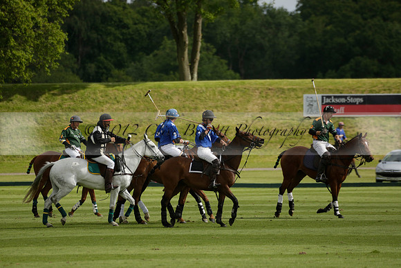 Maiz Dulce v Ghost Chilli in the Easebourne Cup final Polo match 2013.06.09